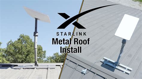 starlink brackets for metal siding|starlink mount on metal roof.